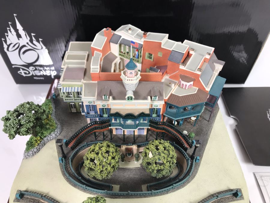 HAND SIGNED By Robert Olszewski First Edition Pirates Of The Caribbean And The Disney Gallery The Art Of Disney Theme Park Attraction Miniature Model With Box And 2 Scenes And Certificate Of Authenticity 9.5W X 10.5D X 6H DL1006 (Estimate $1,500-$2,000) [Photo 8]