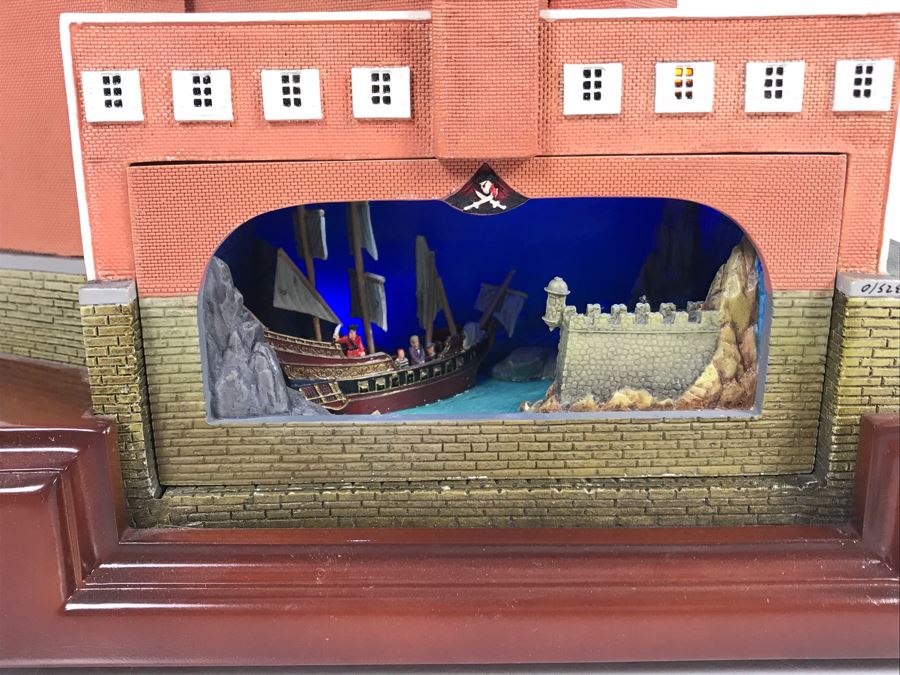 HAND SIGNED By Robert Olszewski First Edition Pirates Of The Caribbean And The Disney Gallery The Art Of Disney Theme Park Attraction Miniature Model With Box And 2 Scenes And Certificate Of Authenticity 9.5W X 10.5D X 6H DL1006 (Estimate $1,500-$2,000) [Photo 4]