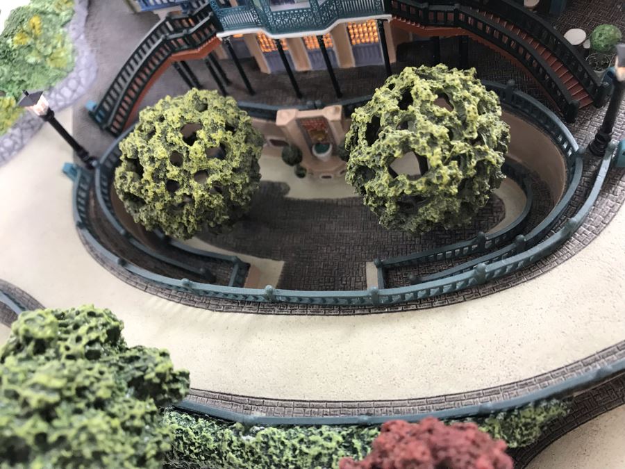 HAND SIGNED By Robert Olszewski First Edition Pirates Of The Caribbean And The Disney Gallery The Art Of Disney Theme Park Attraction Miniature Model With Box And 2 Scenes And Certificate Of Authenticity 9.5W X 10.5D X 6H DL1006 (Estimate $1,500-$2,000) [Photo 30]