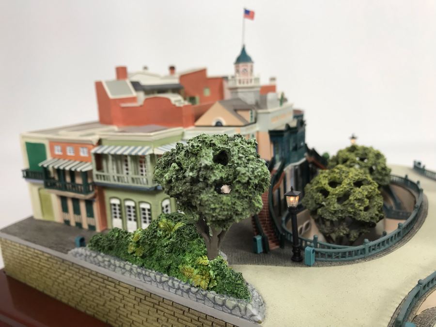 HAND SIGNED By Robert Olszewski First Edition Pirates Of The Caribbean And The Disney Gallery The Art Of Disney Theme Park Attraction Miniature Model With Box And 2 Scenes And Certificate Of Authenticity 9.5W X 10.5D X 6H DL1006 (Estimate $1,500-$2,000) [Photo 37]