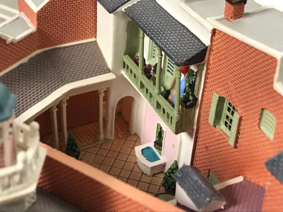 HAND SIGNED By Robert Olszewski First Edition Pirates Of The Caribbean And The Disney Gallery The Art Of Disney Theme Park Attraction Miniature Model With Box And 2 Scenes And Certificate Of Authenticity 9.5W X 10.5D X 6H DL1006 (Estimate $1,500-$2,000) [Photo 36]