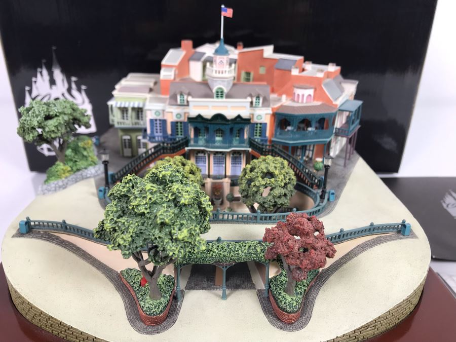 HAND SIGNED By Robert Olszewski First Edition Pirates Of The Caribbean And The Disney Gallery The Art Of Disney Theme Park Attraction Miniature Model With Box And 2 Scenes And Certificate Of Authenticity 9.5W X 10.5D X 6H DL1006 (Estimate $1,500-$2,000) [Photo 7]