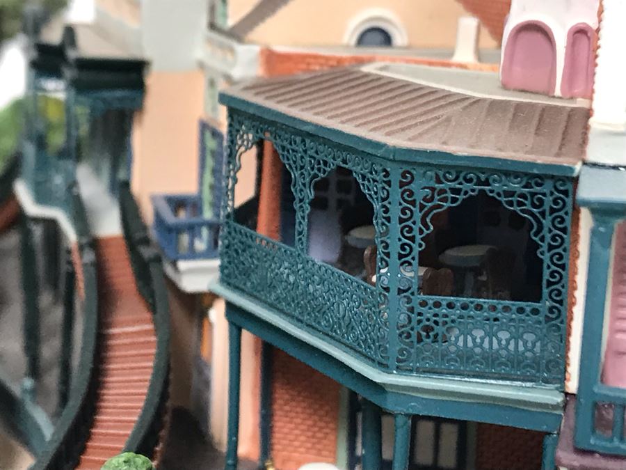 HAND SIGNED By Robert Olszewski First Edition Pirates Of The Caribbean And The Disney Gallery The Art Of Disney Theme Park Attraction Miniature Model With Box And 2 Scenes And Certificate Of Authenticity 9.5W X 10.5D X 6H DL1006 (Estimate $1,500-$2,000) [Photo 27]