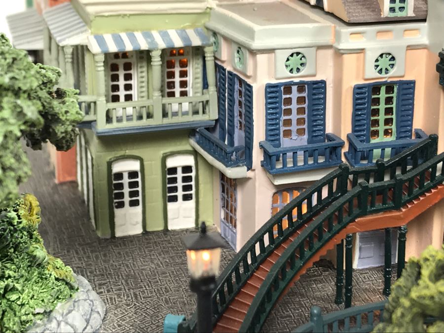 HAND SIGNED By Robert Olszewski First Edition Pirates Of The Caribbean And The Disney Gallery The Art Of Disney Theme Park Attraction Miniature Model With Box And 2 Scenes And Certificate Of Authenticity 9.5W X 10.5D X 6H DL1006 (Estimate $1,500-$2,000) [Photo 34]