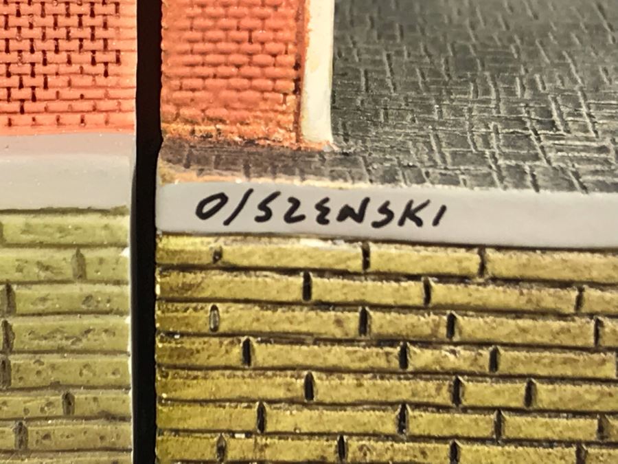 HAND SIGNED By Robert Olszewski First Edition Pirates Of The Caribbean And The Disney Gallery The Art Of Disney Theme Park Attraction Miniature Model With Box And 2 Scenes And Certificate Of Authenticity 9.5W X 10.5D X 6H DL1006 (Estimate $1,500-$2,000) [Photo 20]