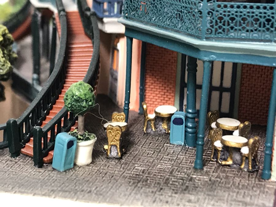 HAND SIGNED By Robert Olszewski First Edition Pirates Of The Caribbean And The Disney Gallery The Art Of Disney Theme Park Attraction Miniature Model With Box And 2 Scenes And Certificate Of Authenticity 9.5W X 10.5D X 6H DL1006 (Estimate $1,500-$2,000) [Photo 26]