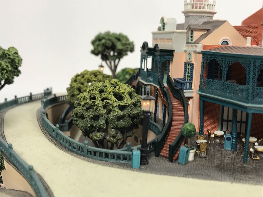 HAND SIGNED By Robert Olszewski First Edition Pirates Of The Caribbean And The Disney Gallery The Art Of Disney Theme Park Attraction Miniature Model With Box And 2 Scenes And Certificate Of Authenticity 9.5W X 10.5D X 6H DL1006 (Estimate $1,500-$2,000) [Photo 24]