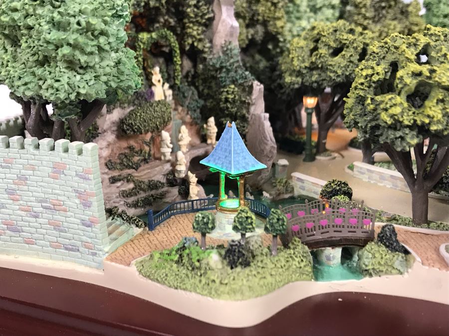 Disneyland Main Street, USA Collection: King Triton's Garden And Snow White Grotto Robert Olszewski Disney Theme Park Attraction Miniature Model With Box And Certificate Of Authenticity DL0016 13W X 12D X 4.75H (Estimate $600-$1,500) [Photo 18]