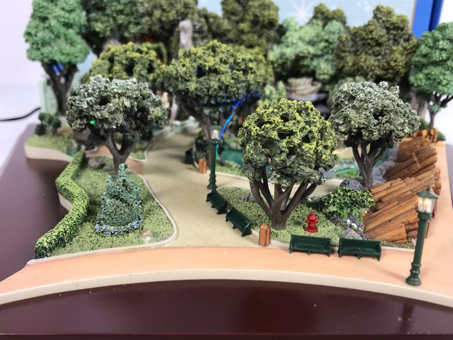 Disneyland Main Street, USA Collection: King Triton's Garden And Snow White Grotto Robert Olszewski Disney Theme Park Attraction Miniature Model With Box And Certificate Of Authenticity DL0016 13W X 12D X 4.75H (Estimate $600-$1,500) [Photo 5]