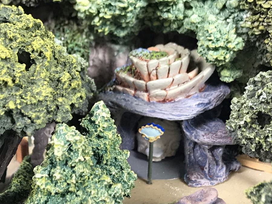 Disneyland Main Street, USA Collection: King Triton's Garden And Snow White Grotto Robert Olszewski Disney Theme Park Attraction Miniature Model With Box And Certificate Of Authenticity DL0016 13W X 12D X 4.75H (Estimate $600-$1,500) [Photo 23]
