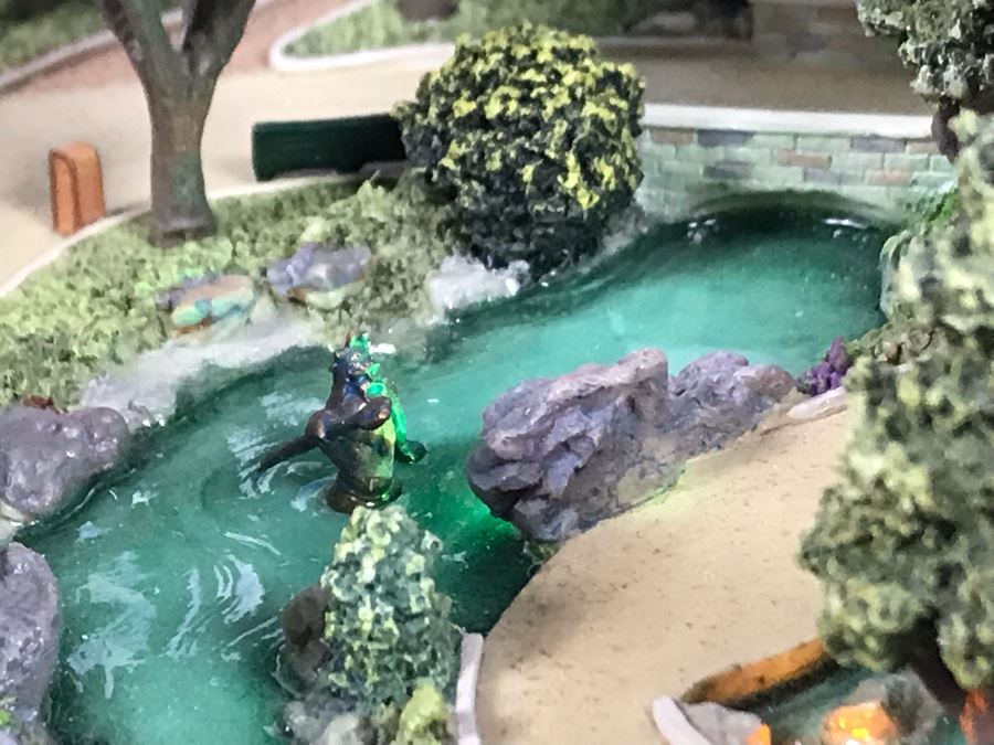 Disneyland Main Street, USA Collection: King Triton's Garden And Snow White Grotto Robert Olszewski Disney Theme Park Attraction Miniature Model With Box And Certificate Of Authenticity DL0016 13W X 12D X 4.75H (Estimate $600-$1,500) [Photo 16]