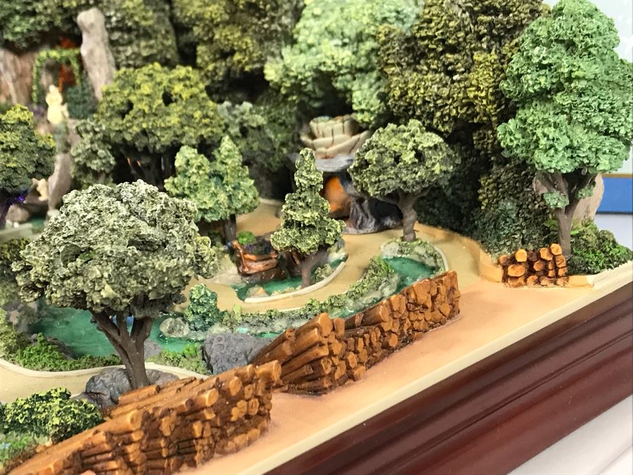 Disneyland Main Street, USA Collection: King Triton's Garden And Snow White Grotto Robert Olszewski Disney Theme Park Attraction Miniature Model With Box And Certificate Of Authenticity DL0016 13W X 12D X 4.75H (Estimate $600-$1,500) [Photo 6]