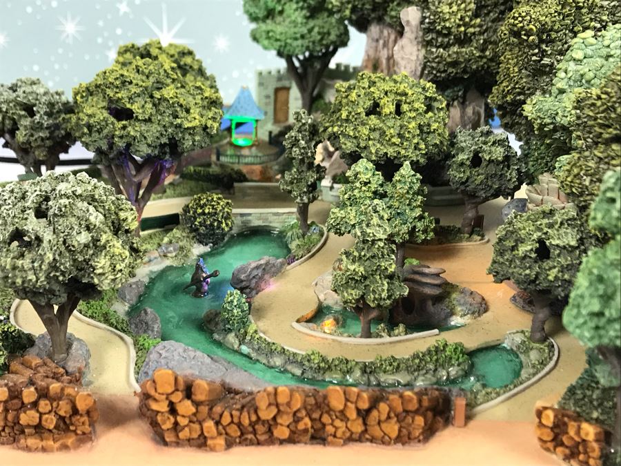 Disneyland Main Street, USA Collection: King Triton's Garden And Snow White Grotto Robert Olszewski Disney Theme Park Attraction Miniature Model With Box And Certificate Of Authenticity DL0016 13W X 12D X 4.75H (Estimate $600-$1,500) [Photo 14]