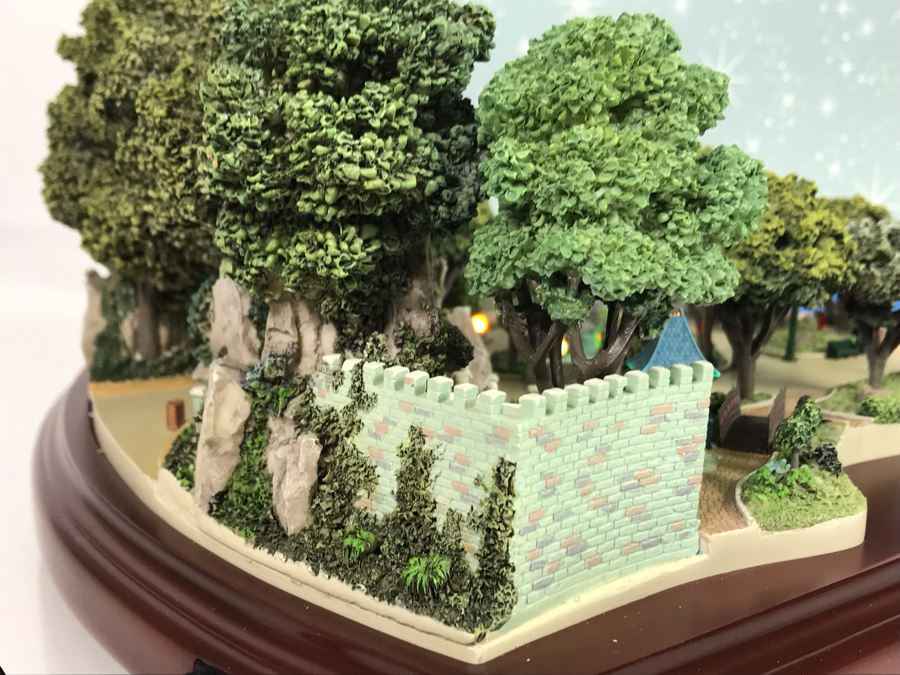 Disneyland Main Street, USA Collection: King Triton's Garden And Snow White Grotto Robert Olszewski Disney Theme Park Attraction Miniature Model With Box And Certificate Of Authenticity DL0016 13W X 12D X 4.75H (Estimate $600-$1,500) [Photo 20]