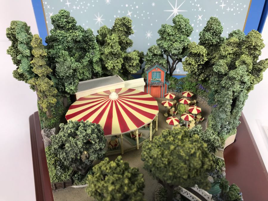 Disneyland Main Street, USA Collection: Carnation Plaza Gardens By Robert Olszewski Disney Theme Park Attraction Miniature Model With Box And Certificate Of Authenticity DL0020 11W X 11D X 5H (Last One Sold For $3,300) [Photo 5]