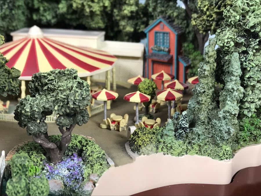 Disneyland Main Street, USA Collection: Carnation Plaza Gardens By Robert Olszewski Disney Theme Park Attraction Miniature Model With Box And Certificate Of Authenticity DL0020 11W X 11D X 5H (Last One Sold For $3,300) [Photo 8]