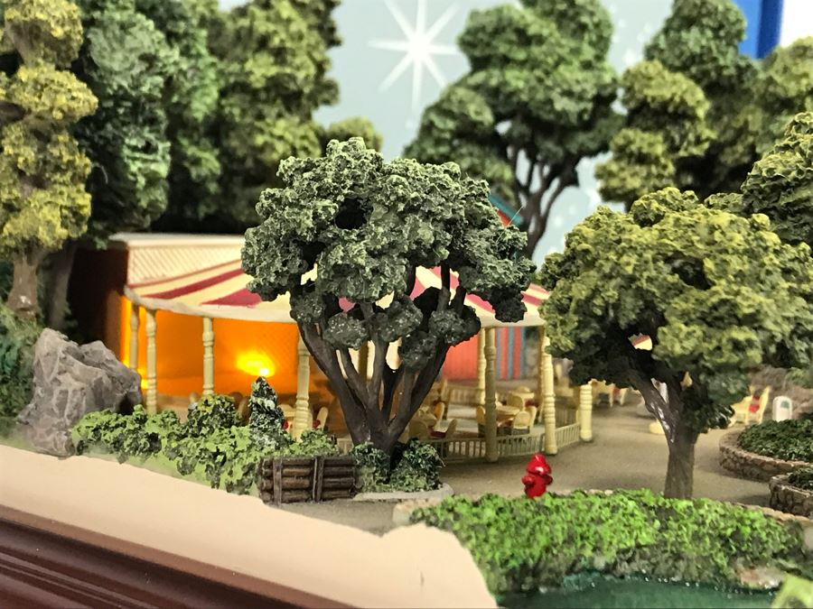 Disneyland Main Street, USA Collection: Carnation Plaza Gardens By Robert Olszewski Disney Theme Park Attraction Miniature Model With Box And Certificate Of Authenticity DL0020 11W X 11D X 5H (Last One Sold For $3,300) [Photo 20]