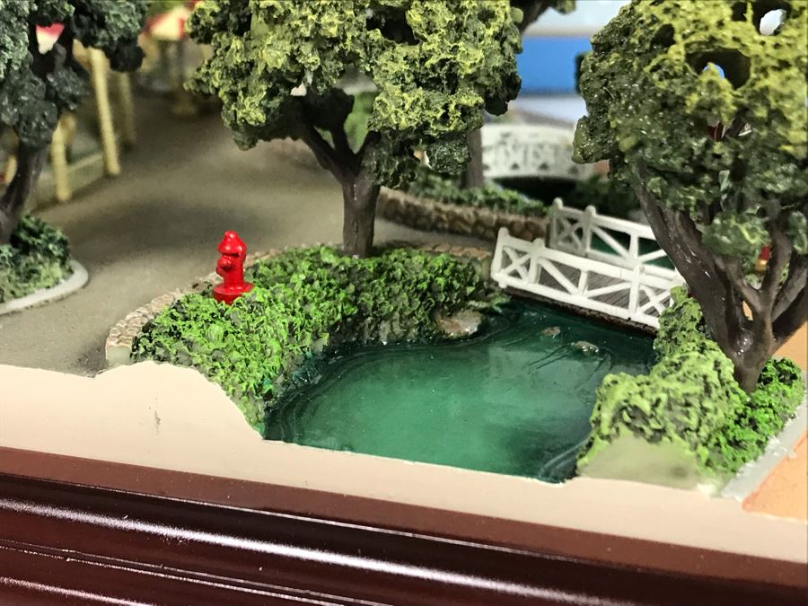 Disneyland Main Street, USA Collection: Carnation Plaza Gardens By Robert Olszewski Disney Theme Park Attraction Miniature Model With Box And Certificate Of Authenticity DL0020 11W X 11D X 5H (Last One Sold For $3,300) [Photo 12]