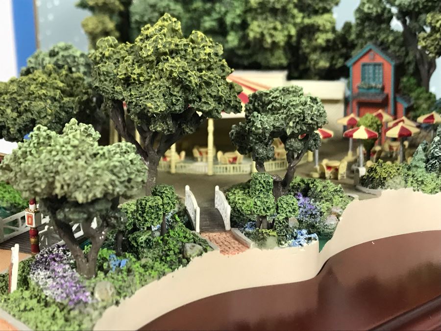 Disneyland Main Street, USA Collection: Carnation Plaza Gardens By Robert Olszewski Disney Theme Park Attraction Miniature Model With Box And Certificate Of Authenticity DL0020 11W X 11D X 5H (Last One Sold For $3,300) [Photo 7]