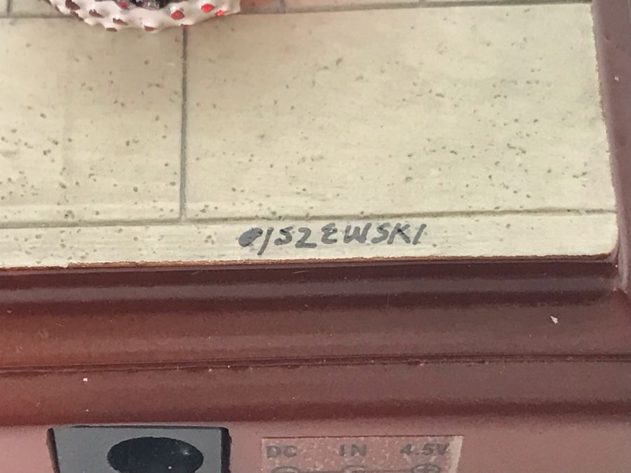 HAND SIGNED By Robert Olszewski Disneyland Main Street, USA Collection: First Edition Main Street Electrical Parade (Set #2) By Robert Olszewski Disney Theme Park Attraction Miniature Model With Box And COA 10.5W X 2.75D DL0602 (Estimate $300-$700) [Photo 20]