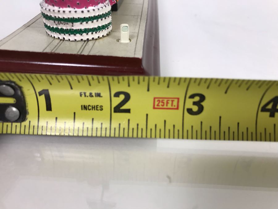 Robert Olszewski Disneyland Main Street, USA Collection: First Edition Main Street Electrical Parade (Set #4) By Robert Olszewski Disney Theme Park Attraction Miniature Model With Box And COA 10.75W X 2.75D X 3H DL0604 (Estimate $300-$700) [Photo 18]