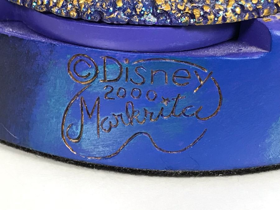 Walt Disney's Peter Pan Tink Figurine With Box Disney 2000 Markrita 10.5H [Photo 12]