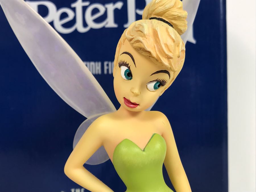 Walt Disney's Peter Pan Tink Figurine With Box Disney 2000 Markrita 10.5H [Photo 6]