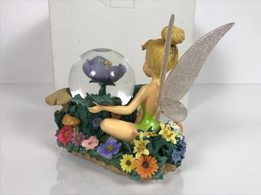 Walt Disney's Peter Pan Tinker Bell Figurine Globe With Box 8.5W X 6.75H [Photo 9]