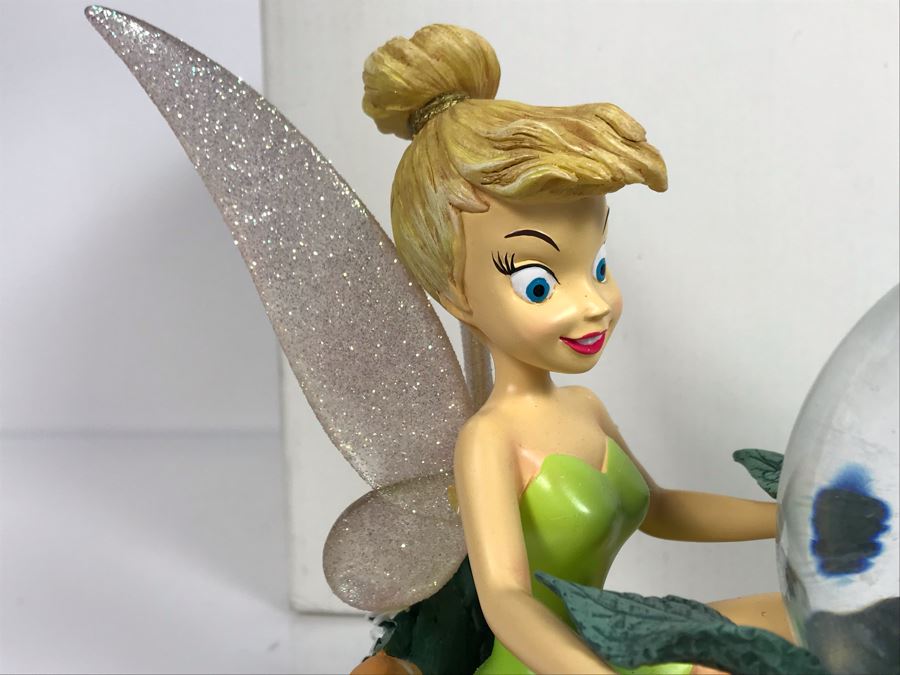 Walt Disney's Peter Pan Tinker Bell Figurine Globe With Box 8.5W X 6.75H [Photo 4]
