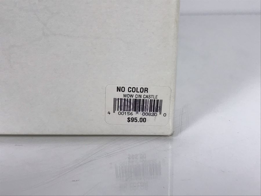 The Disney Collection Cinderella Castle By Fraser Creations With Box 7W X 8D X 7H [Photo 12]