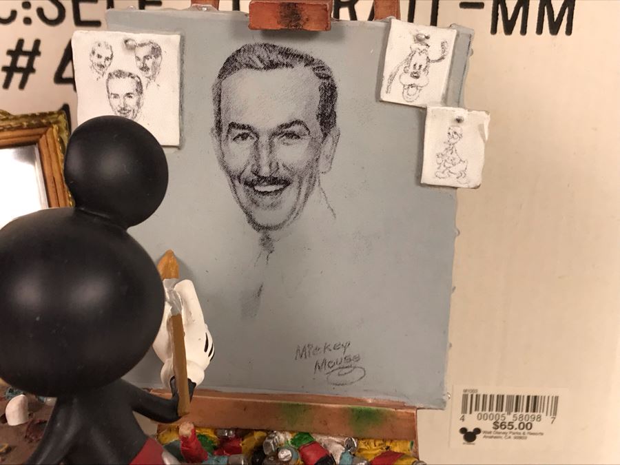disney self portrait figurine