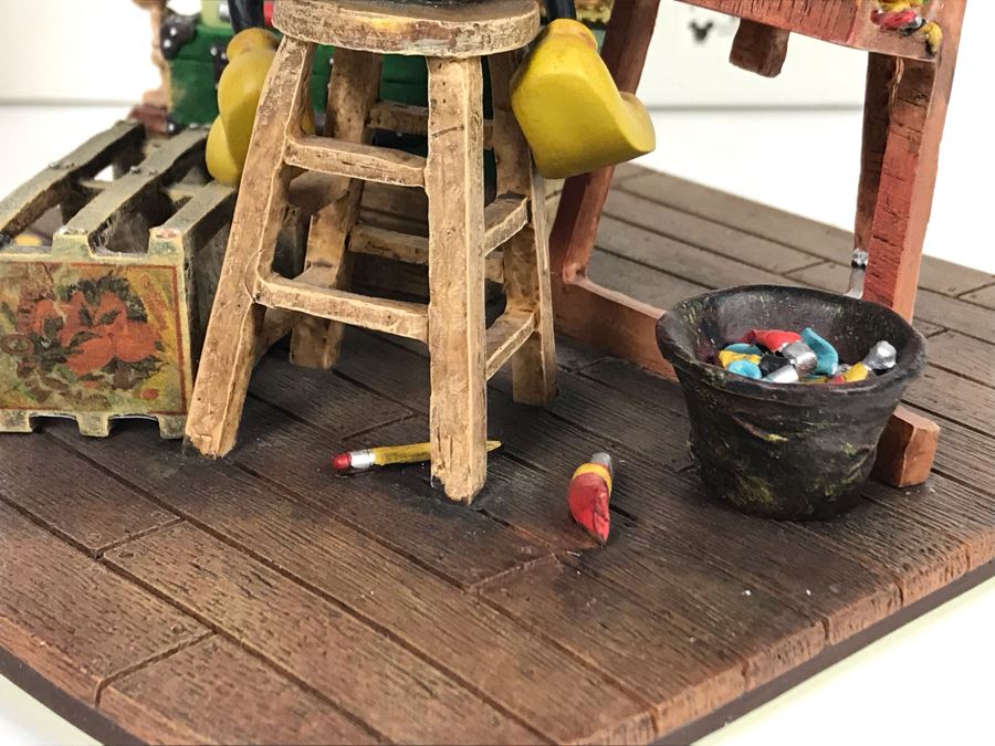 disney self portrait figurine
