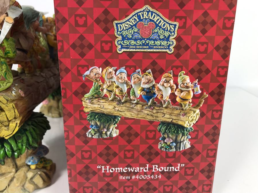 The Walt Disney Showcase Collection 'Homeward Bound' Snow White And The Seven Dwarfs Disney Traditions With Box [Photo 21]