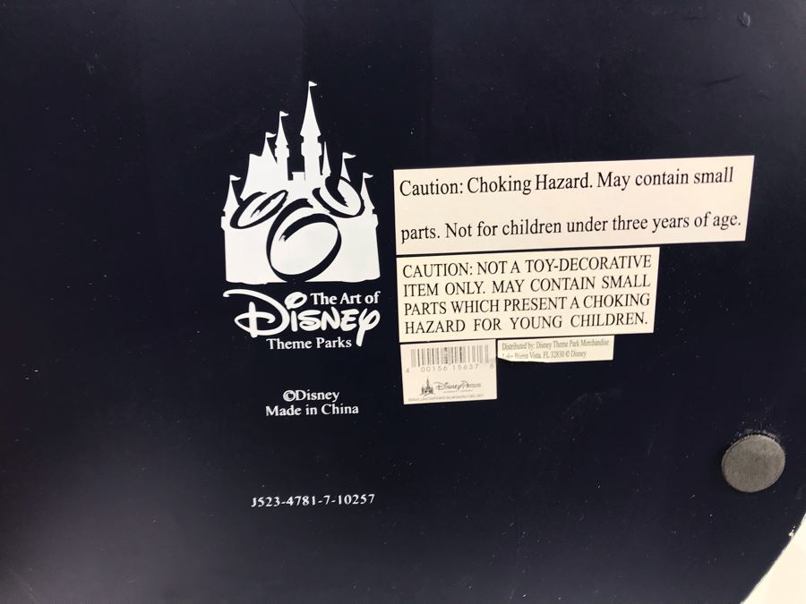 The Art Of Disney Theme Parks Large Patriotic Mickey Mouse Salutes With Box 14W X 22H [Photo 11]