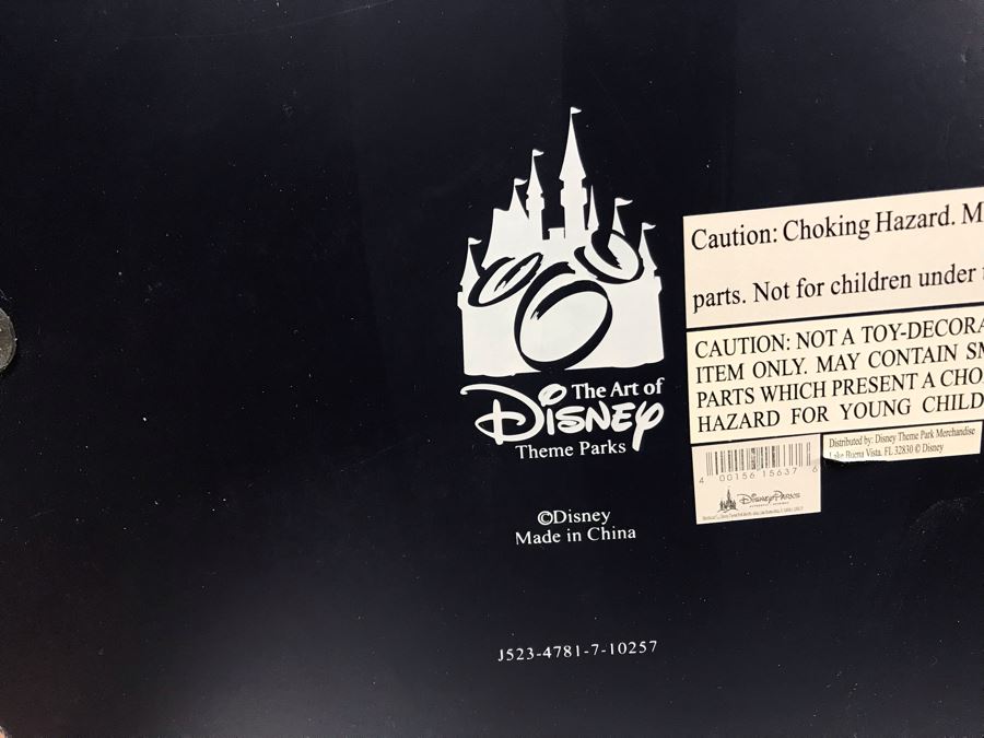 The Art Of Disney Theme Parks Large Patriotic Mickey Mouse Salutes With Box 14W X 22H [Photo 12]