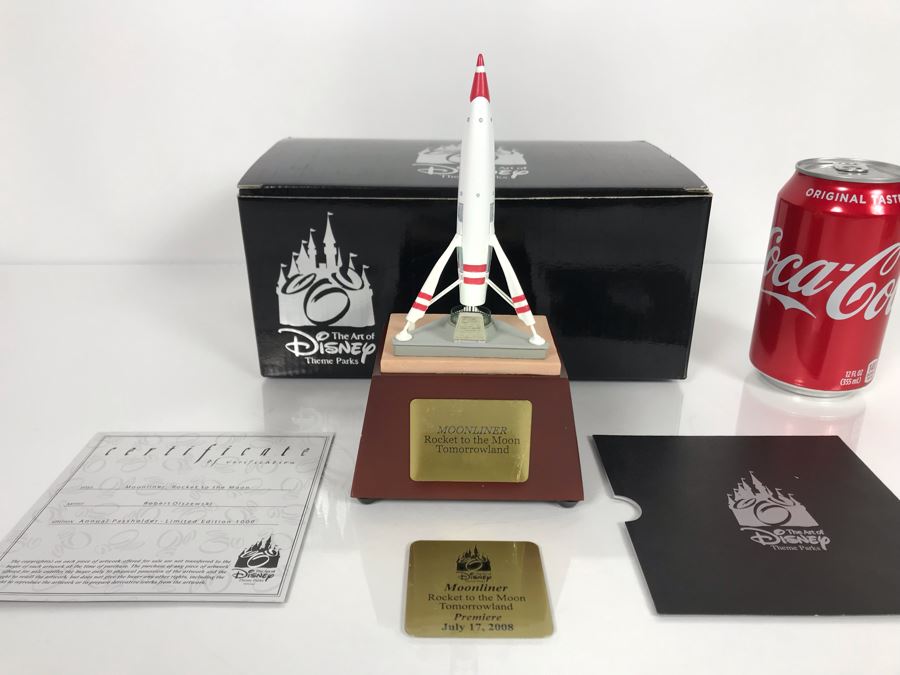 Limited Edition Disneyland Annual Passholder Moonliner Rocket To The ...