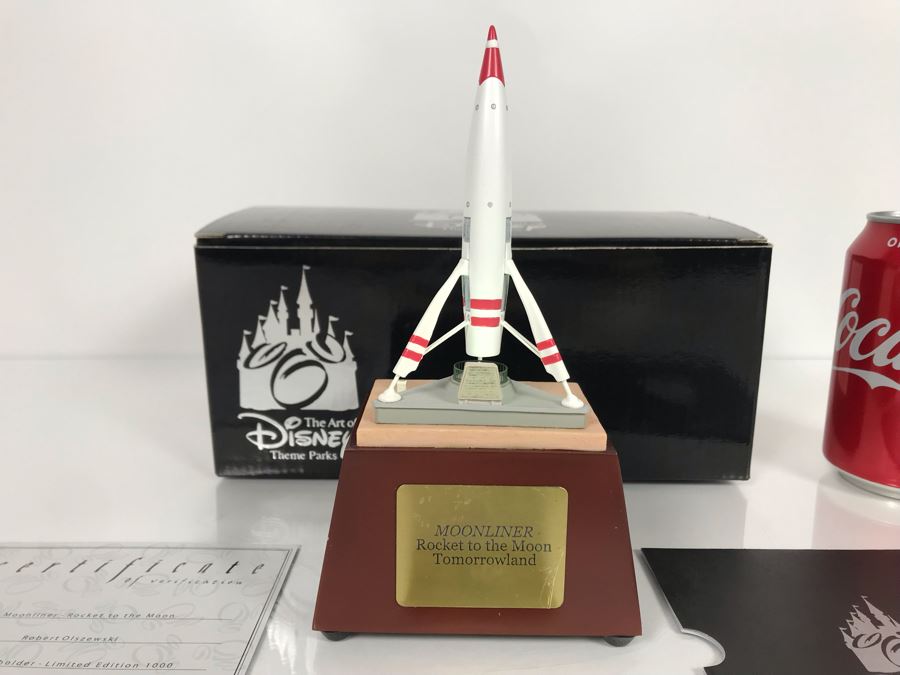 Limited Edition Disneyland Annual Passholder Moonliner Rocket To The ...