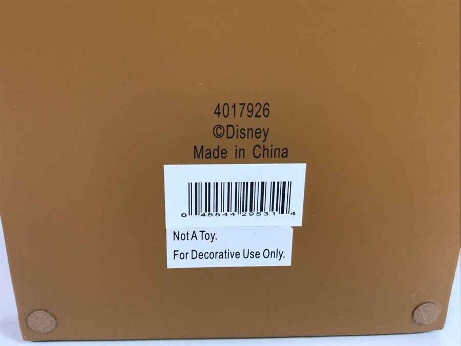 Disney Showcase Collection Tinker Bell Treasure Chest Lidded Box With Box 4017926 4W X 6.25D X 5.25H [Photo 10]