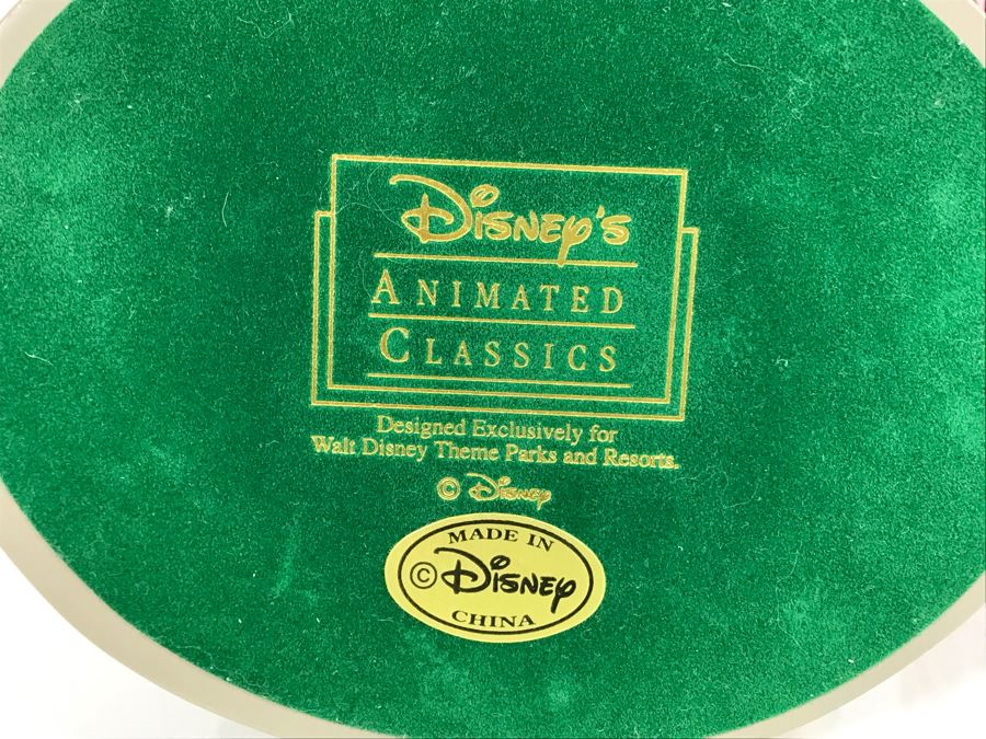 Disney's Animated Classics Mickey Mouse Sorcerer With Dancing Broom Figurine With Box 6.5W X 5.5H [Photo 7]