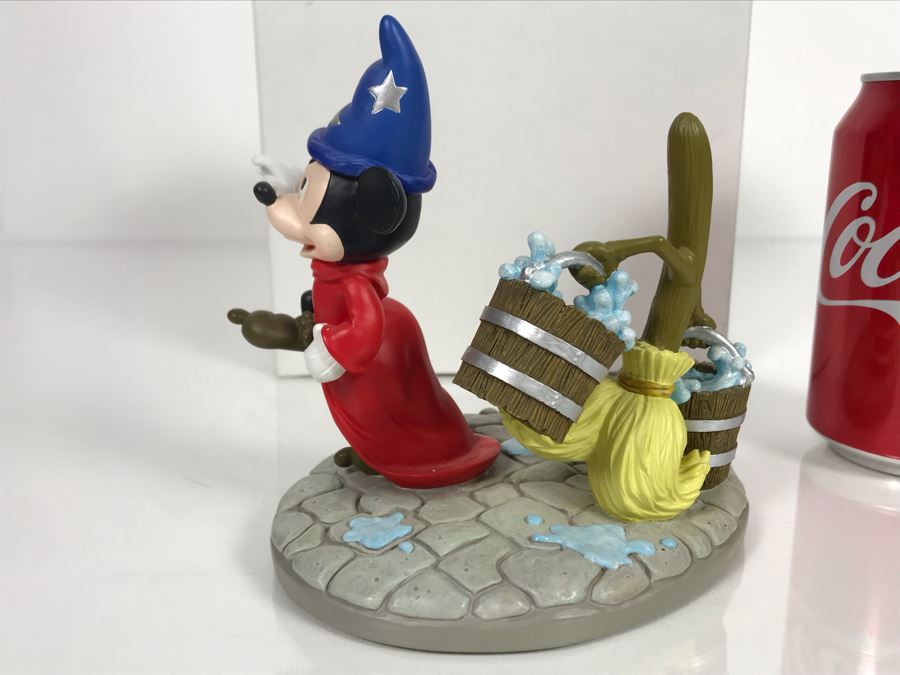 Disney's Animated Classics Mickey Mouse Sorcerer With Dancing Broom ...