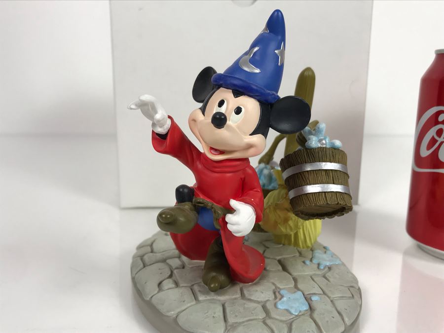 Disney's Animated Classics Mickey Mouse Sorcerer With Dancing Broom 