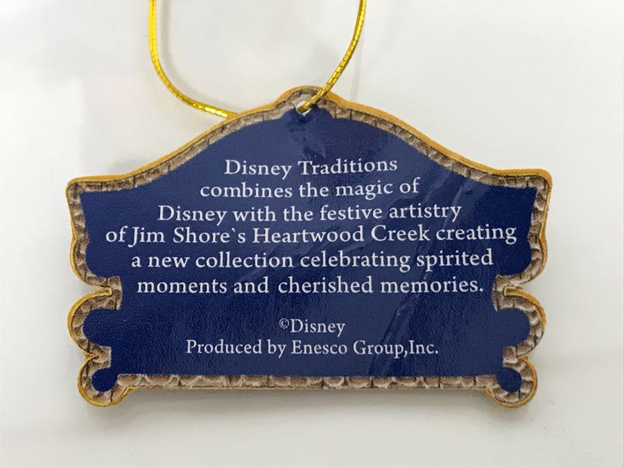 The Art Of Disney Theme Parks Walt Disney Showcase Collection 'Mickey Mouse Train Engineer' #4020805 Enesco With Box 6.25H [Photo 10]