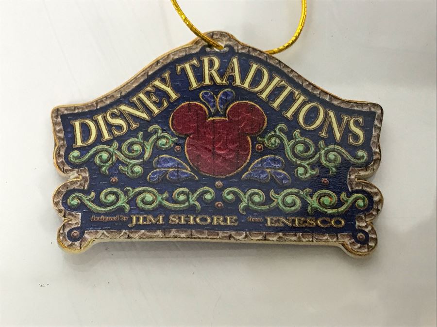 The Art Of Disney Theme Parks Walt Disney Showcase Collection 'Mickey Mouse Train Engineer' #4020805 Enesco With Box 6.25H [Photo 9]