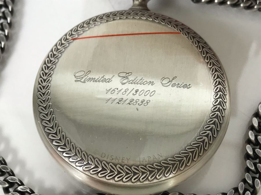 Limited Edition Carolwood Pacific Railroad No. 173 Lilly Belle Train 2002 Walt Disney Theme Park With Limited Edition Walt Disney Pocket Watch With Box [Photo 4]