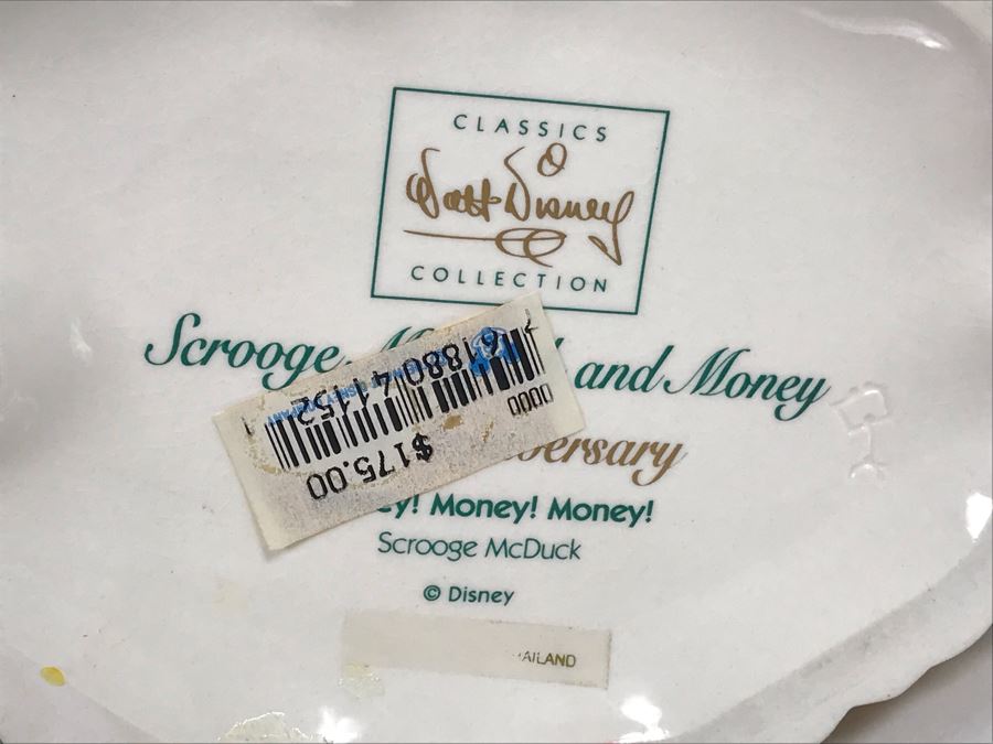 Classics Walt Disney Collection Scrooge McDuck Money Money Money Figurine With Box 11K411520 [Photo 9]