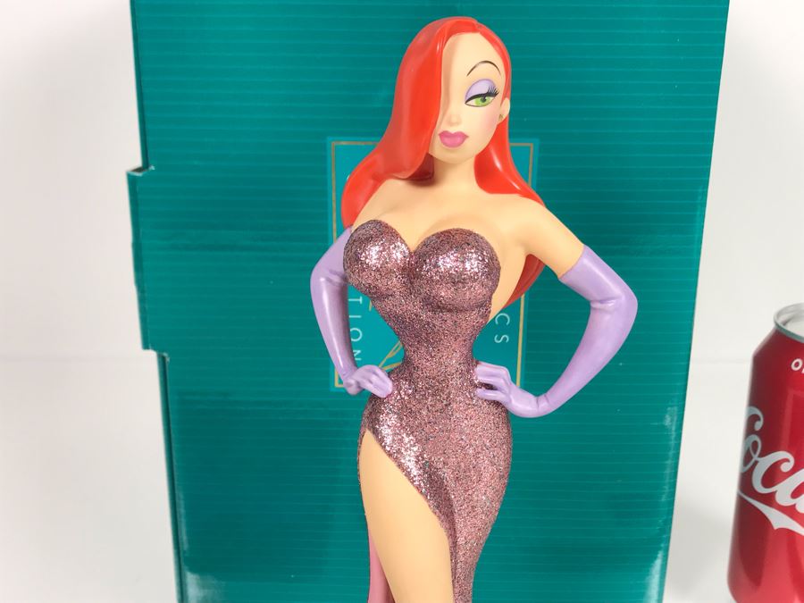 Limited Edition 5,000 Jessica Rabbit 'I'm Not Bad, I'm Just Drawn That Way' Sculpture Figurine From Disney's Who Framed Roger Rabbit Walt Disney Classics Collection With Box Sculpted By Kent Melton [Photo 6]