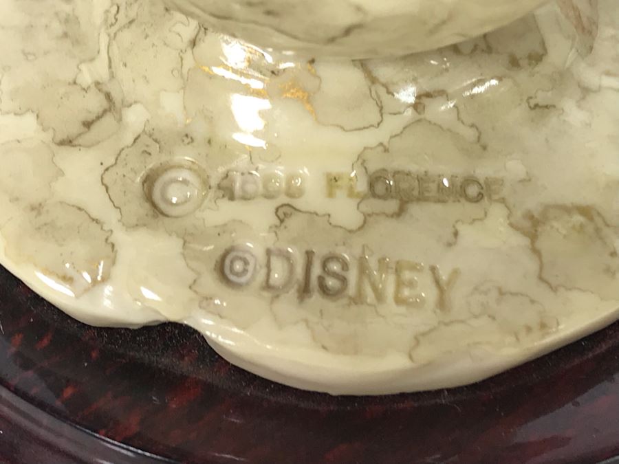 Walt Disney's Tinker Bell Sculpture Figurine By Florence Giuseppe Armani Figurine Made In Italy With Box 0108C 12'H (Estimate $450-$725) [Photo 9]