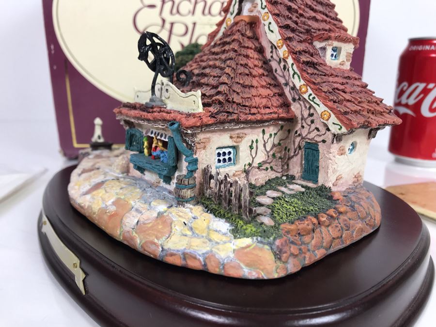 Walt Disney Classics Collection Geppetto's Toy Shop From Pinocchio Disney's Enchanted Places Figurine With Box 9W X 7H [Photo 8]