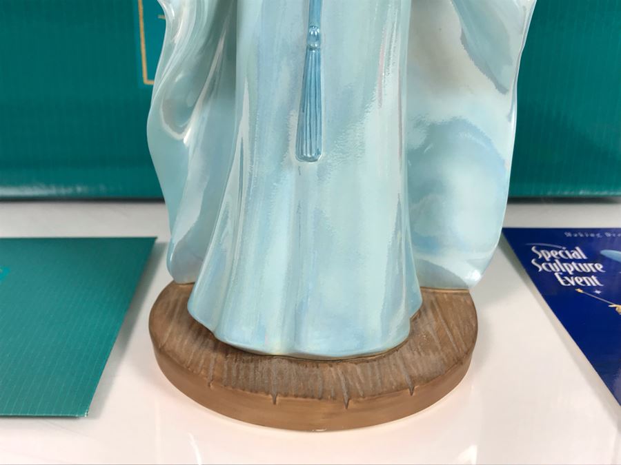 1997 Event Sculpture 'The Blue Fairy Making Dreams Come True' From Pinocchio Walt Disney Classics Collection With Box 9.5H [Photo 6]