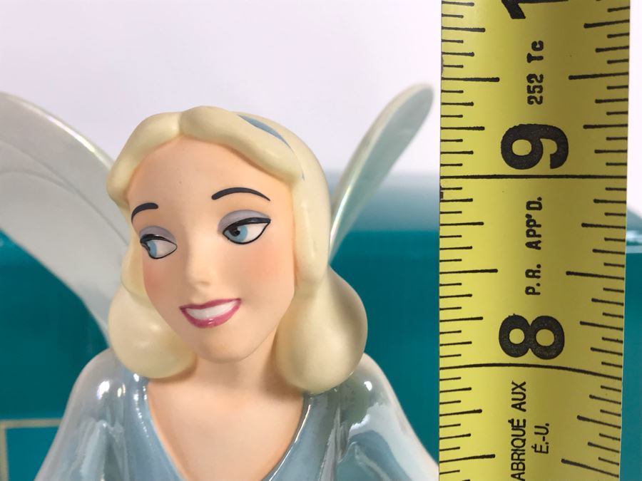 1997 Event Sculpture 'The Blue Fairy Making Dreams Come True' From Pinocchio Walt Disney Classics Collection With Box 9.5H [Photo 12]